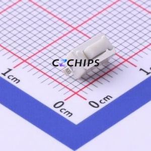 TS-1001T-AC05016 Tactile Switch SMD,6x3.5mm Switch Single Pole Single Throw Rectangle Button 1.6N Vertical Mount - Product Image 1