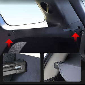 Recién llegado, accesorios para el Interior del coche, cubierta de carga ciega para maletero, sombra de seguridad para <span class=keywords><strong>equipaje</strong></span> para <span class=keywords><strong>KIA</strong></span> <span class=keywords><strong>Sorento</strong></span> 2016 2025 - Product Image 4