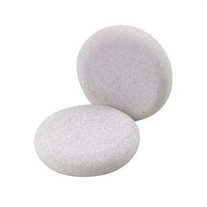 Fabrik Direkt versorgung SPA Weißer Marmor Kalter Stein Energie Stein <span class=keywords><strong>Massage</strong></span> Stein Custom - Product Image 4