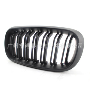 Bmw F15 Grille Matte Black Double Line <b>Mesh</b> Front Bumper 2014-2017 Abs <b>Plastic</b> - Product Image 1