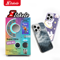 Mesin Vending Kustomisasi Casing Ponsel DIY Berkualitas Tinggi INKELE untuk Toko Ponsel