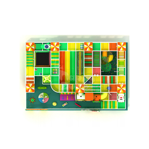 Sistema di gioco al coperto a <span class=keywords><strong>tema</strong></span> giungla per bambini, ampio ambiente di gioco morbido, attrezzature per parchi giochi commerciali, soluzioni personalizzate - Product Image 4