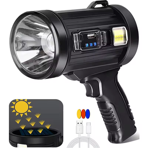 Haute-Lumen Portable Smart LED Chasse Lampe de Poche Spot Light Nouveau Design Défense Projecteur Offres Spéciales ABS Lampe Corps - Product Image 1