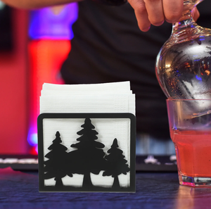 Black Metal Christmas <b>Tree</b> Napkin Holder For Home Restaurant <b>Tabletop</b> Christmas Gifts in Best Price - Product Image 2