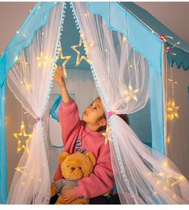 Enfants garçons filles intérieur extérieur Camping jouets <span class=keywords><strong>tente</strong></span> ventilée maille fenêtre Playhouse princesse château enfants <span class=keywords><strong>tipi</strong></span> <span class=keywords><strong>tente</strong></span> - Product Image 3
