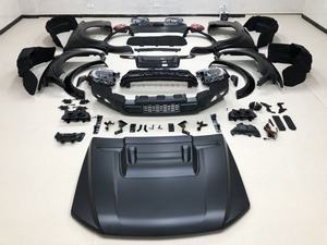 ชุดแต่งคุณภาพสูงสำหรับ Ranger T6-T8 ปี 2012-2021 อัพเกรดเป็นรุ่นปี <span class=keywords><strong>2022</strong></span> F150 <span class=keywords><strong>Raptor</strong></span> สำหรับกันชนหน้า Ford Ranger กันชนเหล็ก บังโคลนเหล็ก - Product Image 5