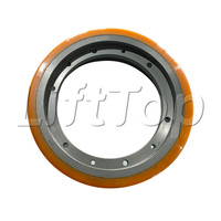 Roue motrice PU 220x70 10 trous avec fente pour transpalette électrique Noblelift Lingdong