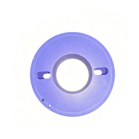 Bobine en plastique ABS violet haute densité de 118 mm, réutilisable et recyclable, pour kit d'essai de filament d'impression 3D de 250 g, vente en gros OEM