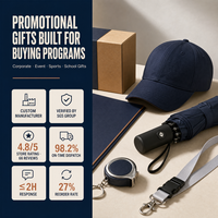 Ensemble cadeau d'entreprise de luxe personnalisé avec logo : Sac fourre-tout en toile marine, casquette de baseball, stylo métallique, gobelet isotherme – Vente en gros pour offres promotionnelles