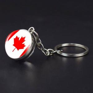 NUEVO Llavero Metálico con Bandera Americana 2026, Souvenir para Canadá, Brasil, Cuba, Chile, Colombia, <span class=keywords><strong>Argentina</strong></span>, con Colgante de Bola de Cristal - Product Image 2