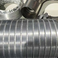 Machine de formage de conduits d'air flexibles en aluminium