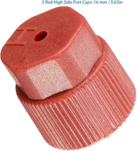 Nắp R134a A/C Nắp Cổng Sạc Hệ Thống Điều Hòa Không Khí 13Mm & 16Mm Mặt Thấp Và Mặt Cao - Product Image 5