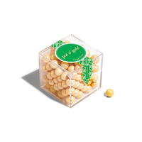 Boîtes à bonbons transparentes en acrylique de qualité alimentaire, mini boîtes à sucre en gros, boîtes à bonbons transparentes, boîtes cadeaux pour mariage, boîtes à bonbons avec couvercle