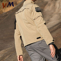 Vestes pour hommes en softshell imperméables de sport et de plein air, nouvelle mode, vente en gros, logo personnalisé OEM