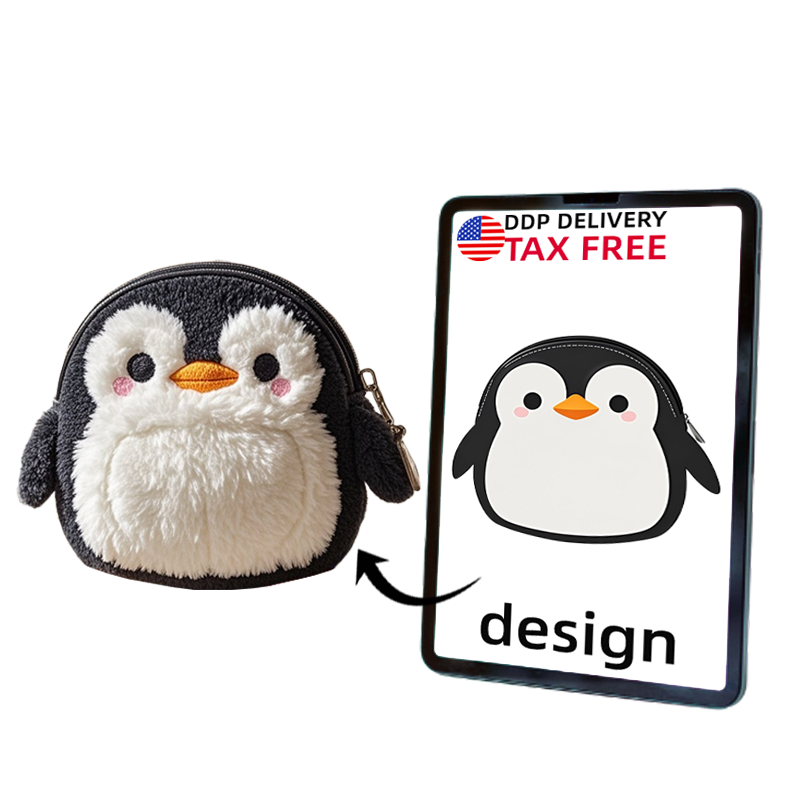 Custom Penguin Plush Toy Stuffed Anime