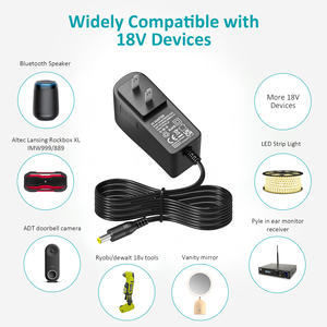 36W Universal <b>Switching</b> Power Adapter 18V 2A Multi <b>Plug</b> DC Charger <b>with</b> 10 Connectors for Electronics Devices - Product Image 4
