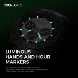 Luxe 4130 DI W hommes est <span class=keywords><strong>montre</strong></span> automatique série de verre saphir complet fibre de carbone maître hommes swatch - Product Image 5