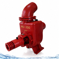 Pompa Air Irigasi Pertanian NS-50 80 100 2 3 4 Inch, Pompa Sentrifugal Self-Priming untuk Transfer Air Pertanian
