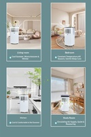 Déshumidificateur électrique pour sous-sol, compresseur d'air entier, séchage de l'air, réfrigérant R290, matériau plastique pour usage domestique et extérieur