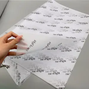 17/20 gsm Da Imballaggio del Regalo Del Tessuto di Carta Stampa Personalizzata Abbigliamento di Seta Dell'involucro di Carta Per Le Scarpe di Imballaggio