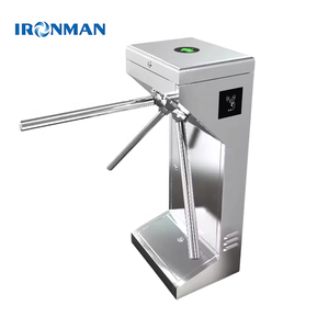 Tornello Verticale a Treppiede con Lettore RFID per Controllo Accessi, Barriera Antieffrazione Automatica per Palestre e Aree Pubbliche - Product Image 3