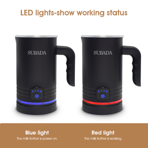 Mousseur à <span class=keywords><strong>lait</strong></span> <span class=keywords><strong>chaud</strong></span>/<span class=keywords><strong>froid</strong></span> avec intérieur en acier inoxydable pour cafetière Latte art chocolat <span class=keywords><strong>chaud</strong></span> électrique <span class=keywords><strong>lait</strong></span> vapeur moussant machine - Product Image 5