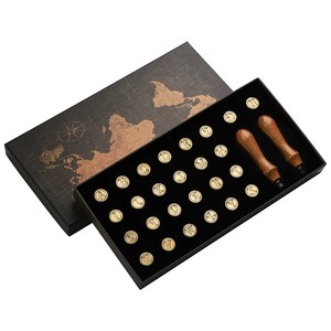 <span class=keywords><strong>Sceau</strong></span> standard en cuivre de 1,5/2,5/3,0 cm pour <span class=keywords><strong>sceau</strong></span> de <span class=keywords><strong>cire</strong></span>, coffret cadeau réutilisable de luxe - Marque XIER, pour la maison, le bureau, l'école et les mariages - Product Image 3