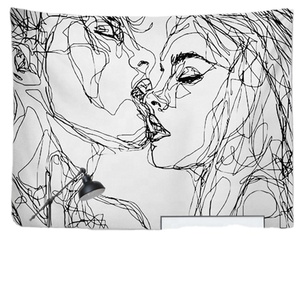 <span class=keywords><strong>Tapisserie</strong></span> de conception personnalisée pour la décoration de la maison de Noël <span class=keywords><strong>Tapisserie</strong></span> murale en polyester - Product Image 1