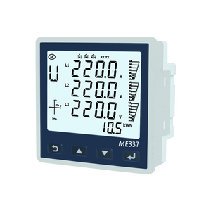 Medidor de potencia digital inteligente ME337, Chip superior, función estable, montado en panel, medidor <span class=keywords><strong>visual</strong></span>, voltaje de corriente, comunicación trifásica RS485 - Product Image 6