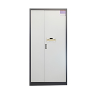 Armoire de sécurité électronique de bureau serrure à mot de passe classeur fer épaissi coffre-fort serrure à empreintes digitales armoire d'archives