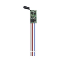 433MHz sans fil RF télécommande DC 3.6V 6V 12V 24V Mirco commutateur récepteur Module bricolage bouton marche arrêt avec lumière LED