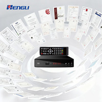 Récepteur TV terrestre à canaux gratuits très vendu en Europe, décodeur DVB-T2, tuner TV DVB-T2, récepteur satellite TV