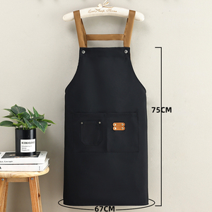 2023 New Biểu Tượng Tùy Chỉnh In Ấn Antifouling Vải Không Tay Eo Tạp Dề Cho Nam Giới Phụ Nữ Youbo Thương Hiệu Hộ Gia Đình Nấu Ăn Làm Việc Quần Áo - Product Image 6