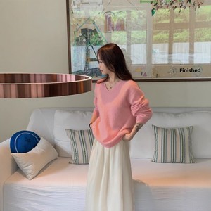 Suéter de Lana y Cachemira Australiana Tasmaniana para <span class=keywords><strong>Mujer</strong></span> DONYI, Acabado Cepillado, Invierno, Casual, Antiarrugas, Manga Larga, Cuello Redondo - Product Image 2