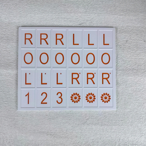 Tavola di Pratica per Mahjong Americano Stampata in 3D, Vassoio di Posizionamento Tessere Numerate LR, Piatto di Allenamento per Principianti - Product Image 4