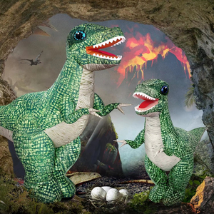 Juguete de Dinosaurio Inflable Realista de 2.4GHz al por Mayor para Niños con Rotación de 360°, Regalo de Cumpleaños de Plástico para Niños - Product Image 4