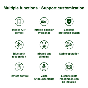 Cổng trượt tự thu gọn hiện đại, dùng cho kiểm soát đám đông, lối vào ngoài trời, đường lái xe, an ninh, kim loại, công nghiệp, cổng trượt chính - Product Image 4