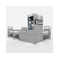 Mostrador de cristal de diseño moderno para tienda de joyería para estantes de anteojos de cigarrillos y gabinete de quiosco de centro comercial con almacenamiento