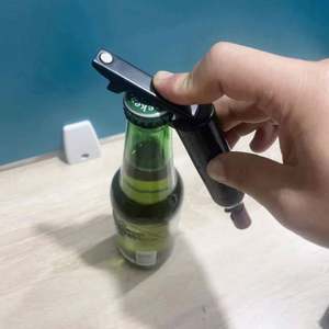 Abridor de Botellas Magnético con Forma de Botella de Vino o Cerveza, Creativo, Sostenible, de Doble Función, Multifuncional, para Refrigerador - Product Image 6