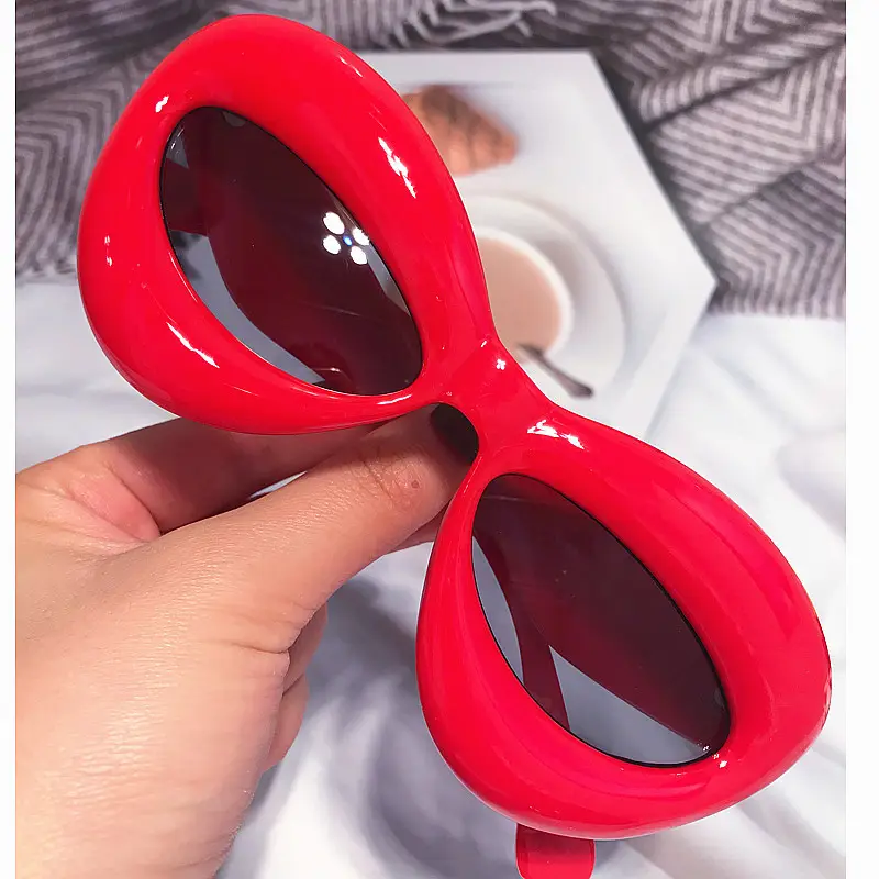 2023 lunettes de soleil de styliste Unique tendance lunettes de soleil œil de chat gonflables pour femmes 2022 mode marque de luxe lunettes de soleil de styliste