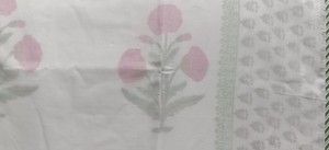 Couverture en coton imprimé Dohar avec motif floral fait main, légère et respirante, pour la chambre à coucher et la maison - Product Image 2