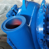 Pompe centrifuge de dragage de sable de 8 pouces, pompe à gravier robuste pour les projets d'extraction de sable de rivière