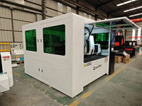 Machine de découpe laser à fibre CNC miniature à couverture complète 1300*900mm