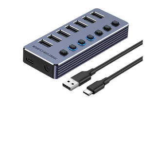 Extenseur USB3.0, <span class=keywords><strong>Hub</strong></span> 3.0, Splitter, Station d'accueil multi-interface, Convertisseur d'ordinateur, Commutateur d'alimentation - Product Image 3