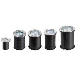 Lumière LED COB 24V Yinhang à encastrer, étanche, anti-poussière, avec abat-jour en verre trempé, blanc chaud, pour jardin et place publique - Product Image 2