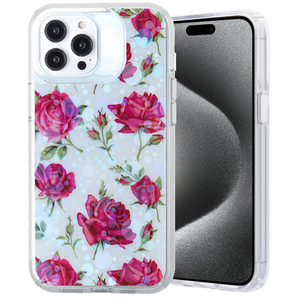 Cool Patterns Luxury Magnetic TPU+PC Phone <b>Case</b> Wireless Charging Four Corner Shockproof Anti-Slip Armor Design Clear Hard <b>Case</b> - Product Image 6