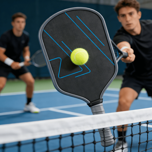 Raqueta de Pickleball Profesional de Fibra de Carbono T700 de Doble Color 2026, Personalizable, de Alta Calidad y Portátil para Niños - Product Image 4