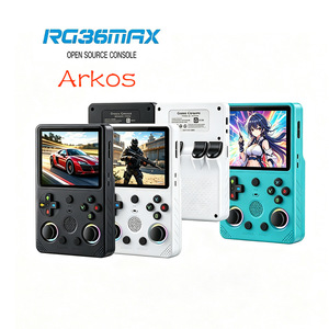 Consola de Juegos Portátil RG36MAX con Sistema Operativo ArkOS de Código Abierto, Pantalla IPS de 3.5 Pulgadas, Reproductor de Video Retro - Product Image 1