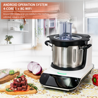 Robot de cuisine QANA, robot culinaire multifonctionnel, mixeur électrique et robot culinaire Thermomix
