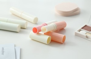 Capacità di 2.8g Classico Arancione/verde Chiaro/azzurro di cielo/Colore Rosa di Colore Diretta di Riempimento Vuoto di Plastica ABS PP forma rotonda tubo del Rossetto - Product Image 4